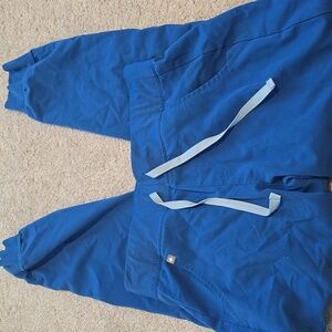 Royal Blue Figs Zamora Scrubs